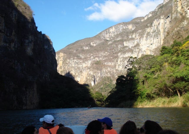 Recorrido canon del sumidero